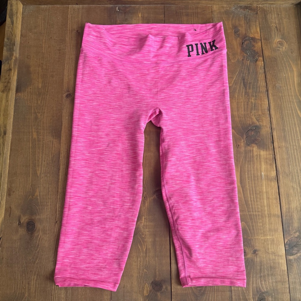 PINK Victoria’s Secret Pink Croppd Leggings
